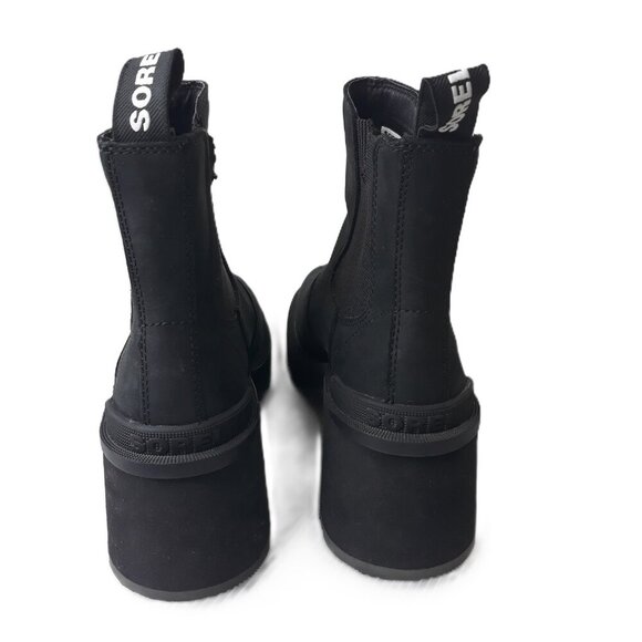 Sorel Hi-Line Heel Leather Chelsea Boot 7.5 - Picture 6 of 9